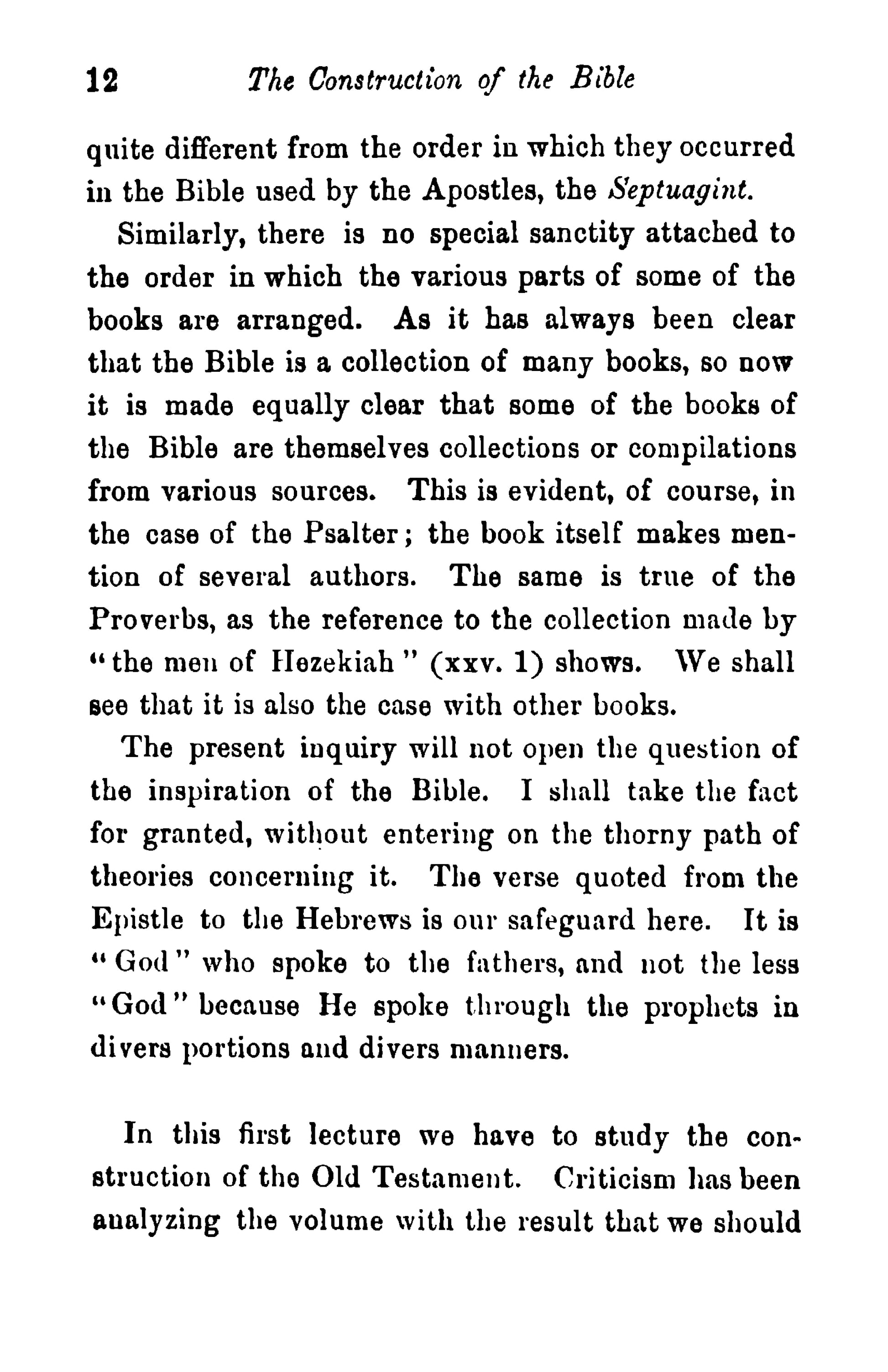 The Construction of the Bible - Page 14