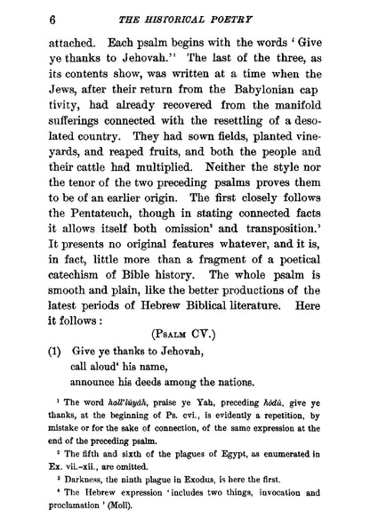 The Historical Poetry of the Ancient Hebrews - Page 12