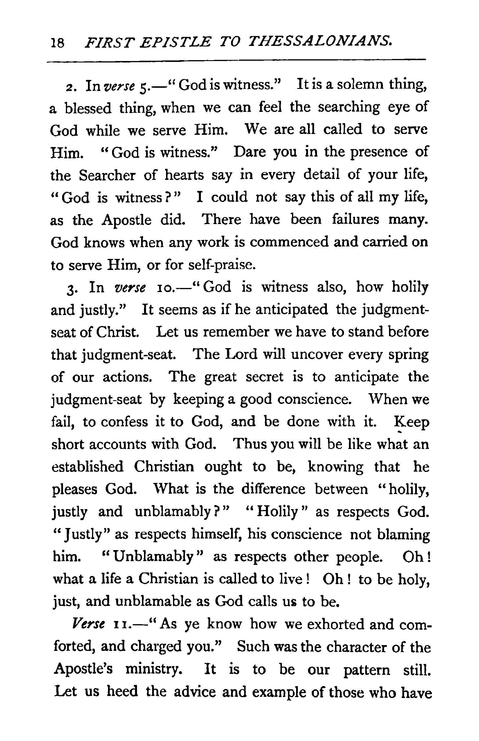 Lectures on the Epistles to the Thessalonians - Page 20