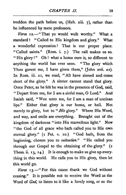 Lectures on the Epistles to the Thessalonians - Page 21