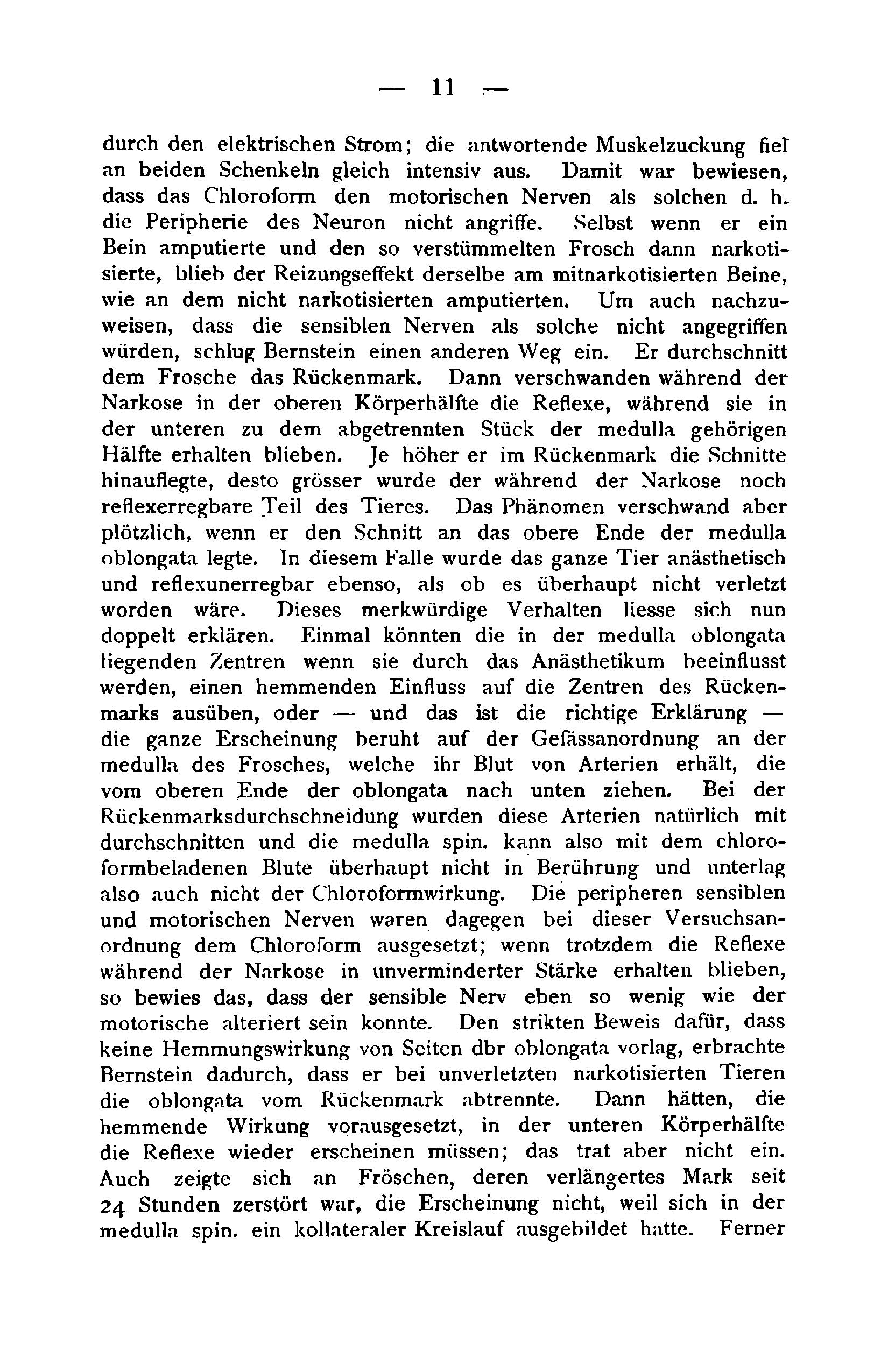 Der gegenwärtige Stand der Kenntnis von der Wirkung des Chloroforms und Äthers auf den tierischen Organismus - Page 15