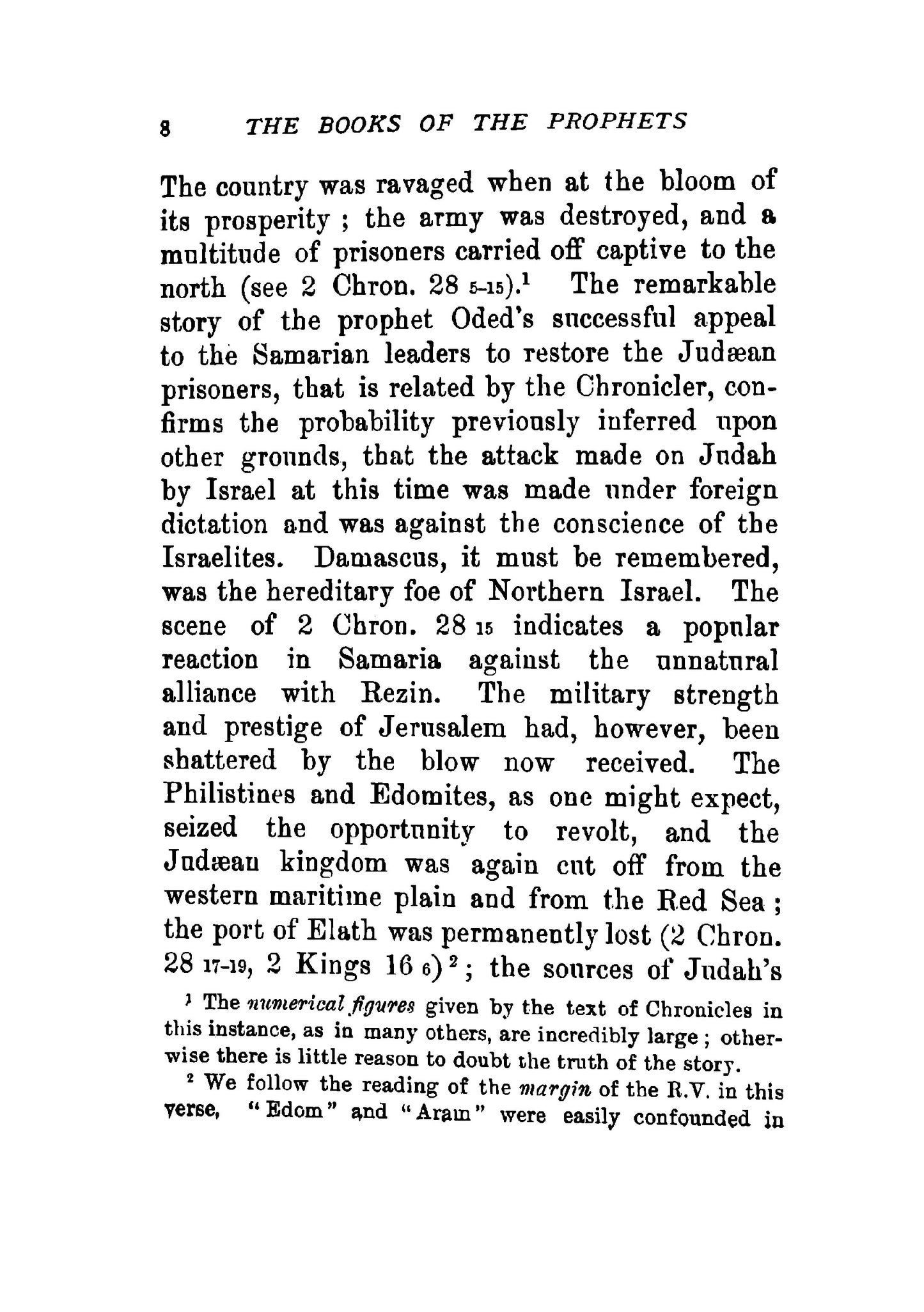 The Books of the Prophets in their Historical Succession - Page 26