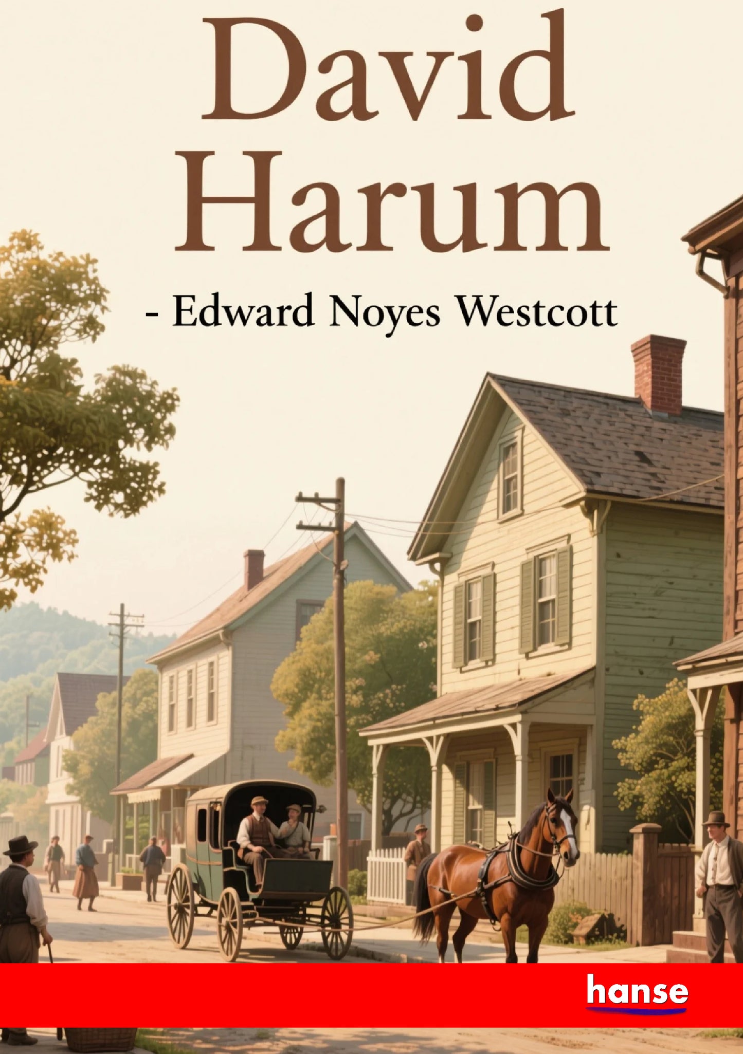 David Harum - Front Cover