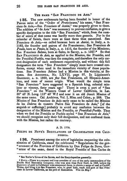 The Colonial History of the City of San Francisco - Page 34