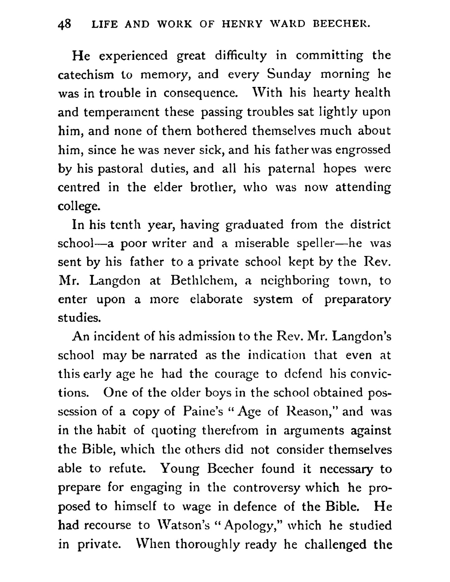Life and Work of Henry Ward Beecher - Page 48