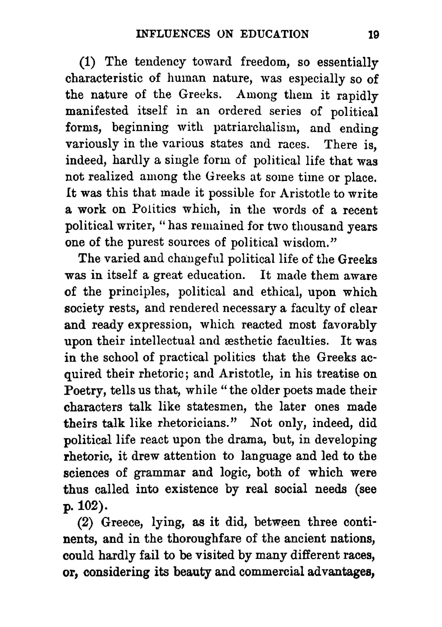Aristotle and Ancient Educational Ideals - Page 35