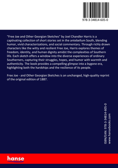 Free Joe - Back Cover
