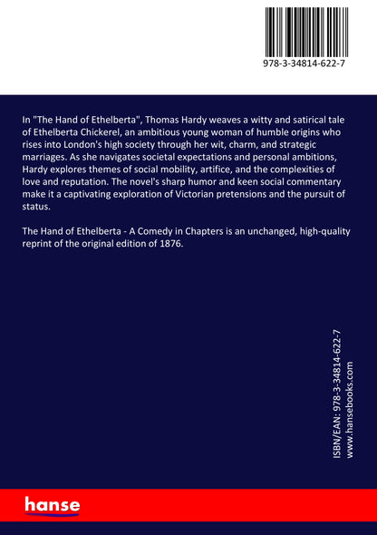 The Hand of Ethelberta - Back Cover