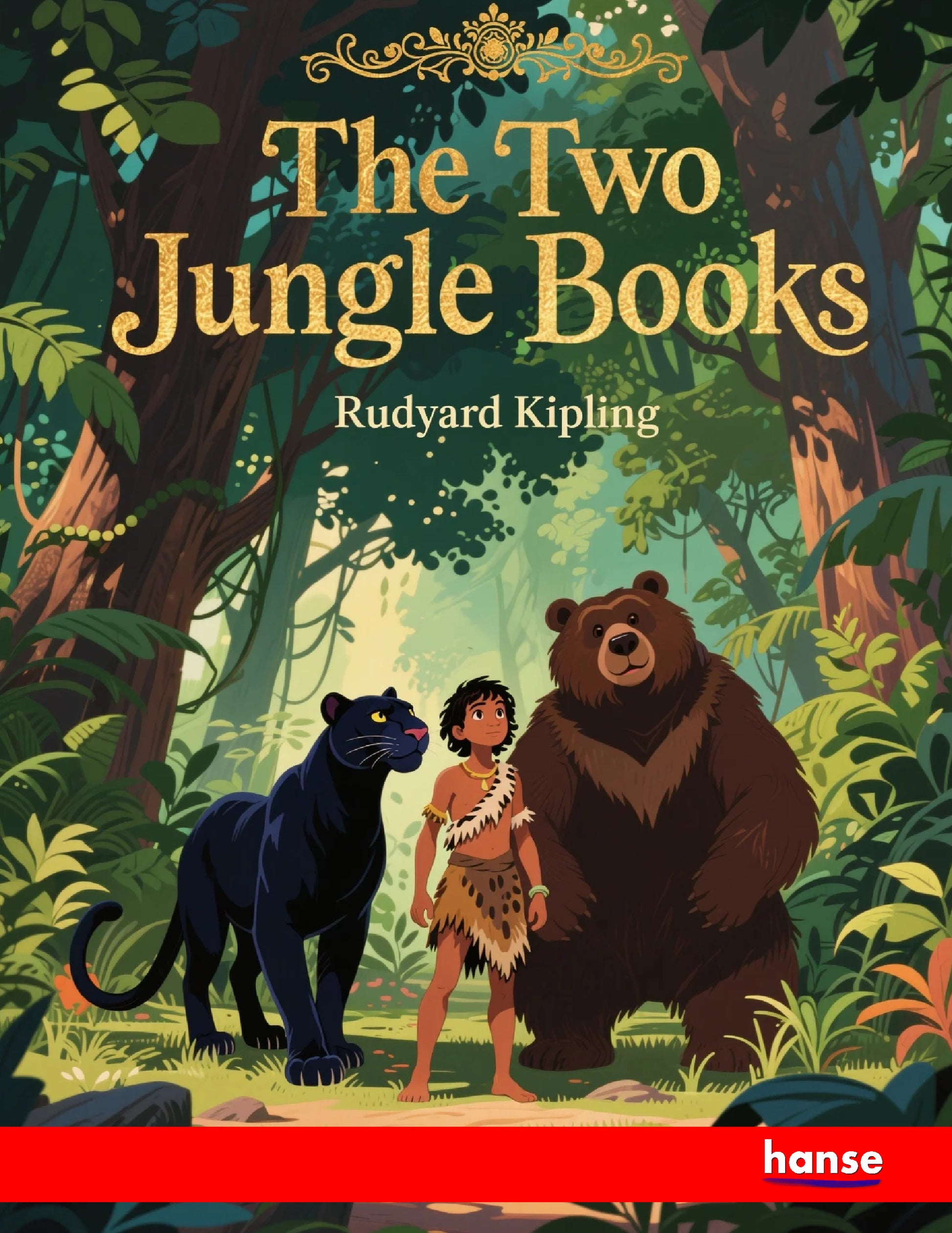 The Two Jungle Books - Front Cover