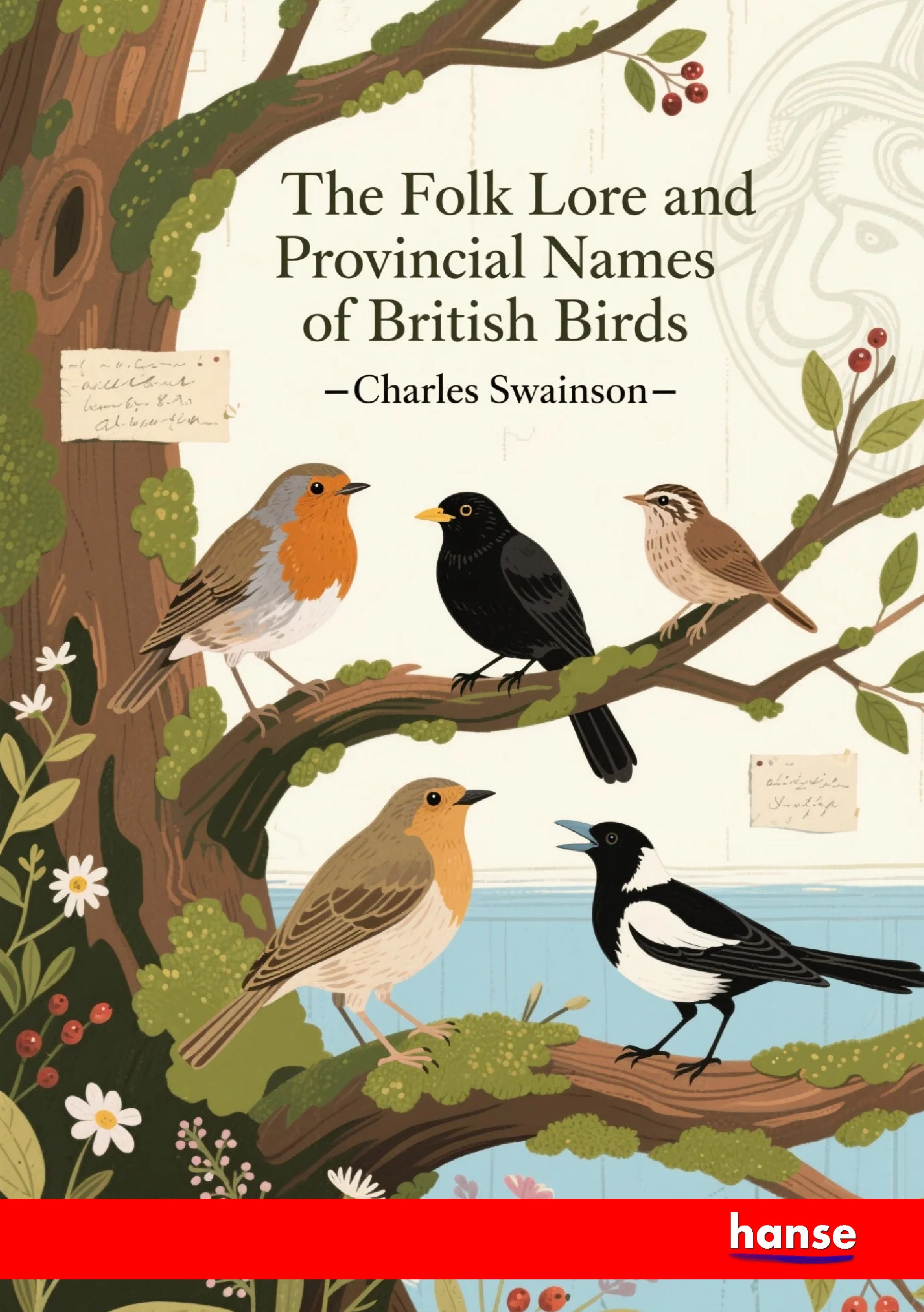 The Folk Lore and Provincial Names of British Birds - Front Cover