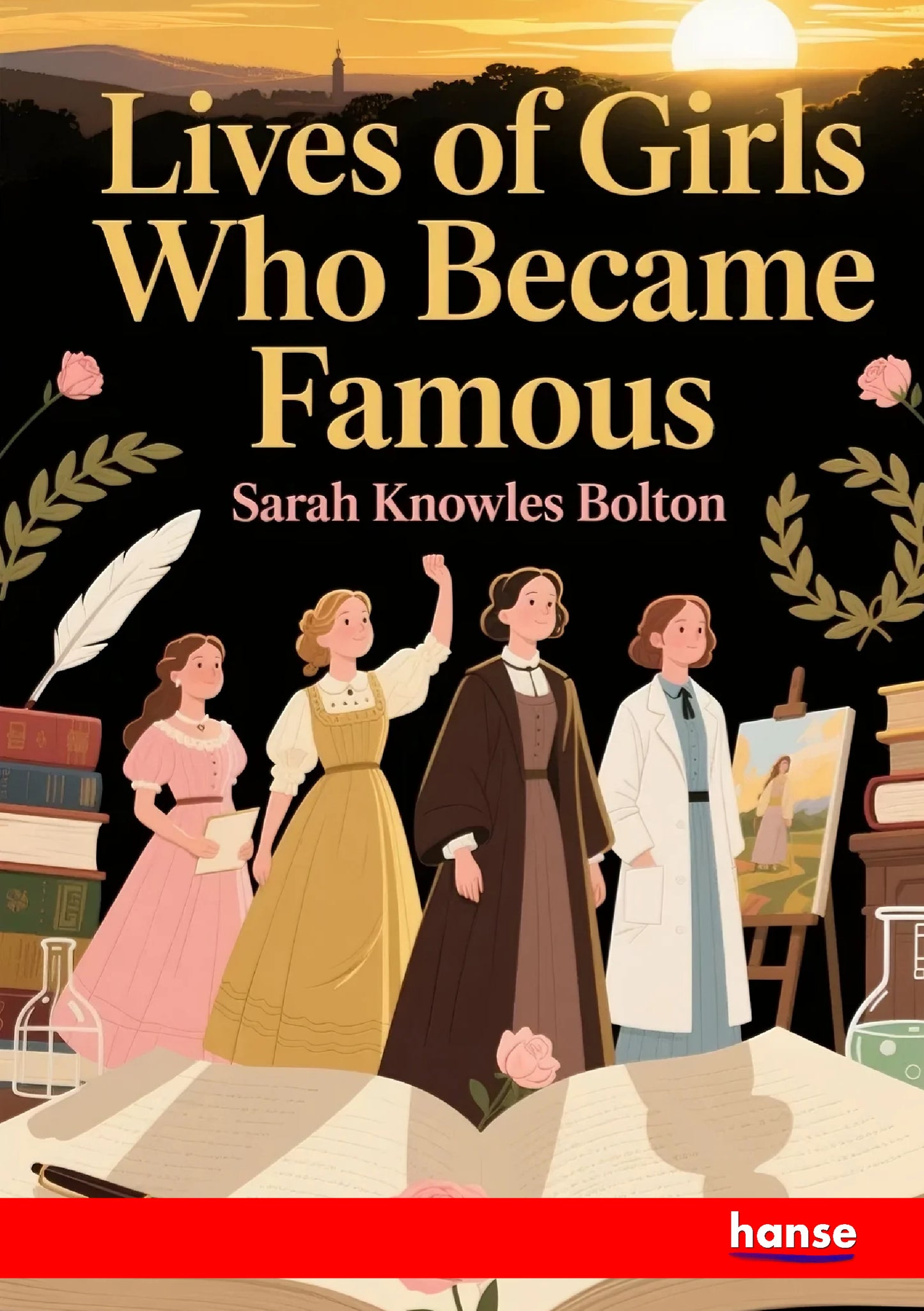 Lives of Girls who became Famous - Front Cover