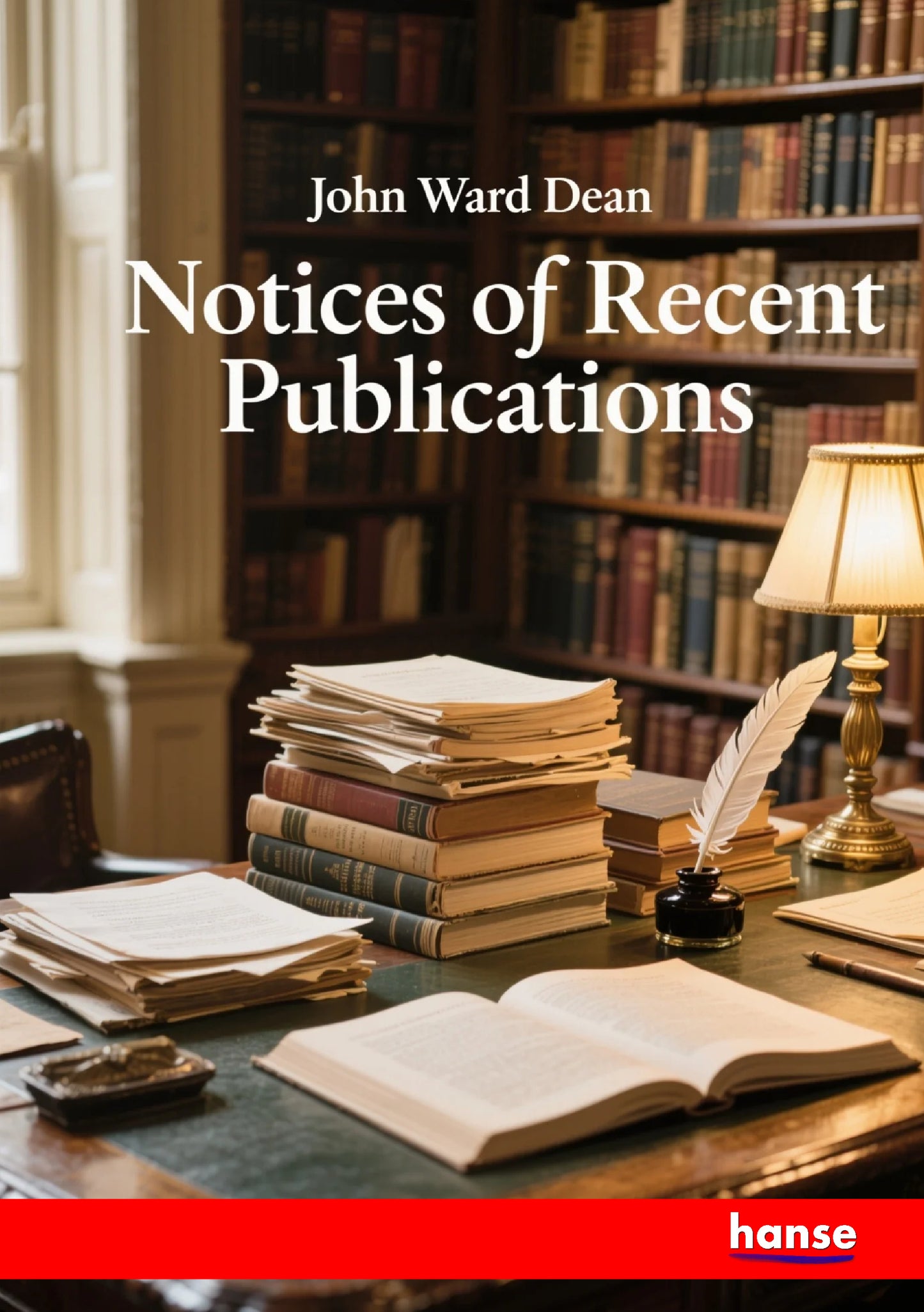 Notices of Recent Publications - Front Cover