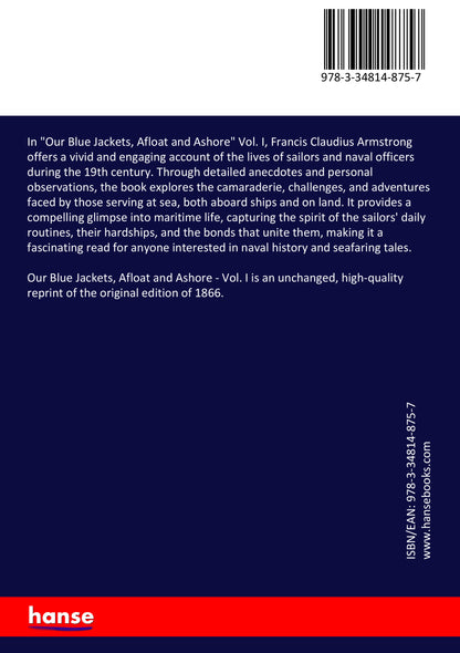 Our Blue Jackets, Afloat and Ashore - Back Cover
