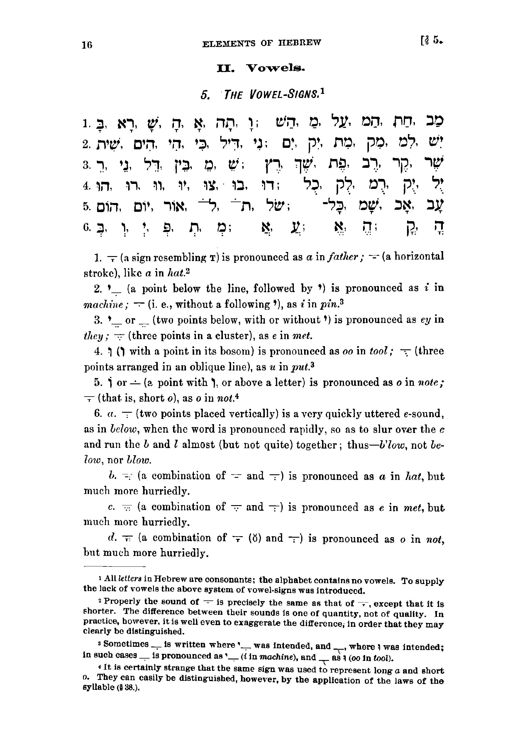 Elements of Hebrew by an Inductive Method - Page 22