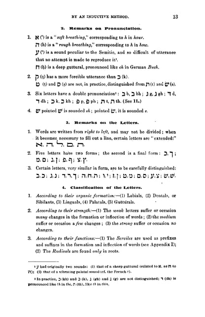Elements of Hebrew by an Inductive Method - Page 17