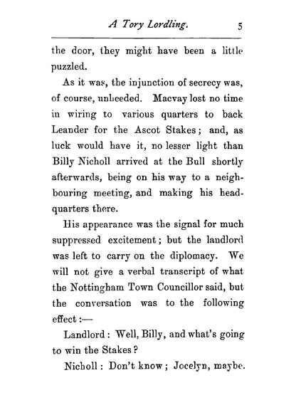 A Tory Lordling - Page 11