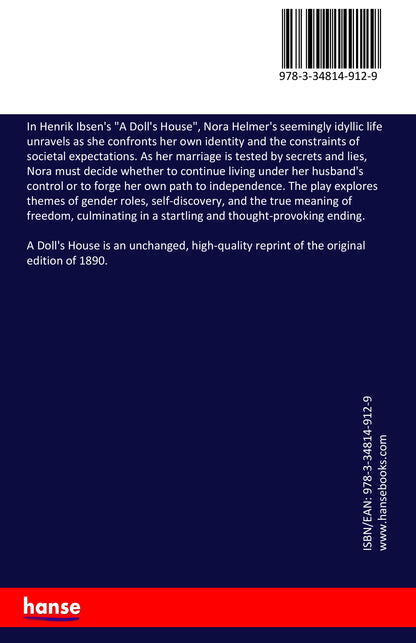 A Doll's House - Back Cover
