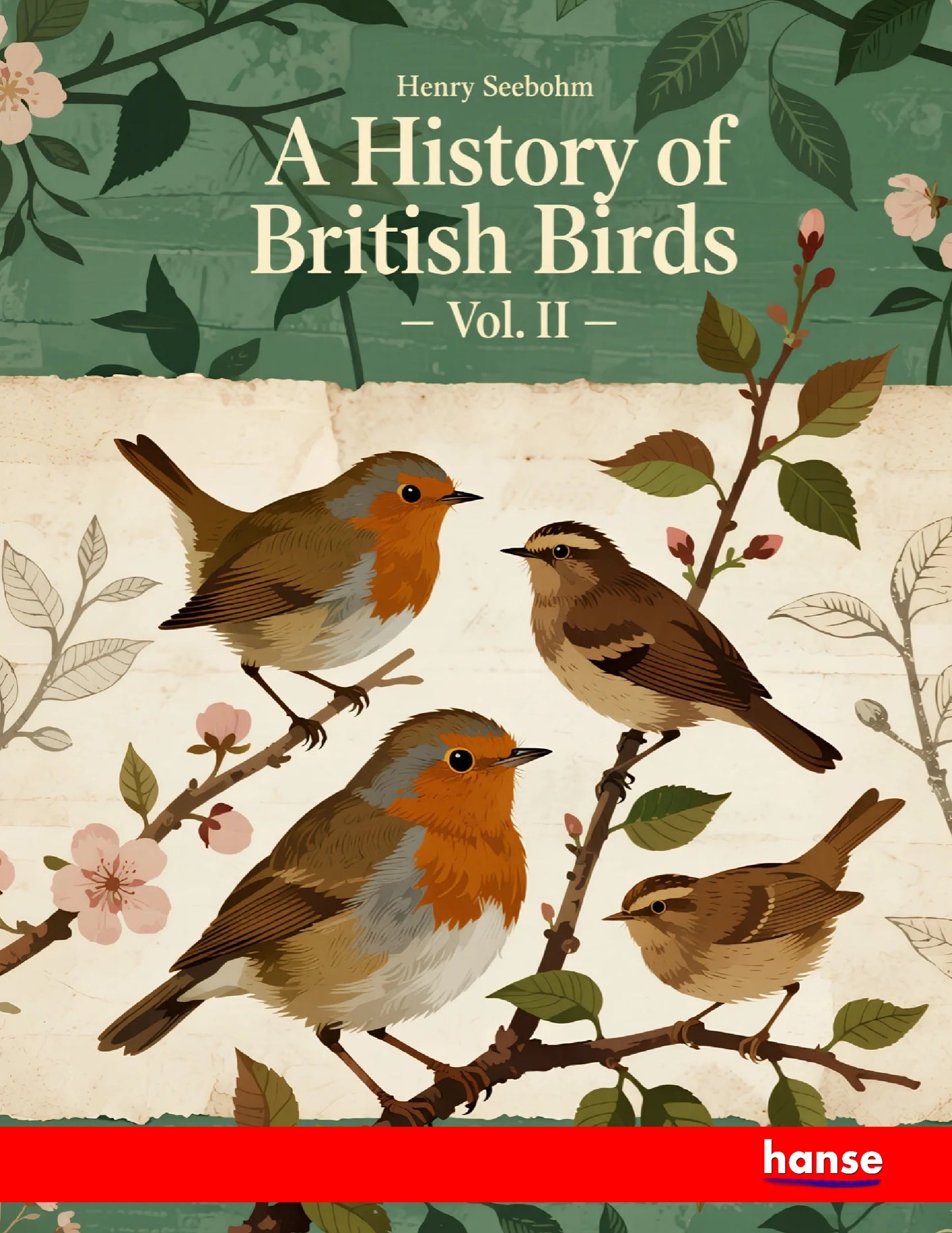 A History of British Birds - Front Cover