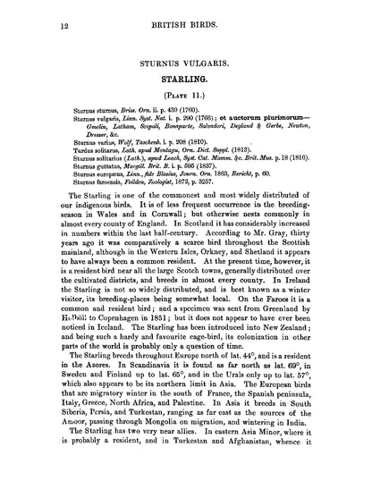 A History of British Birds - Page 50