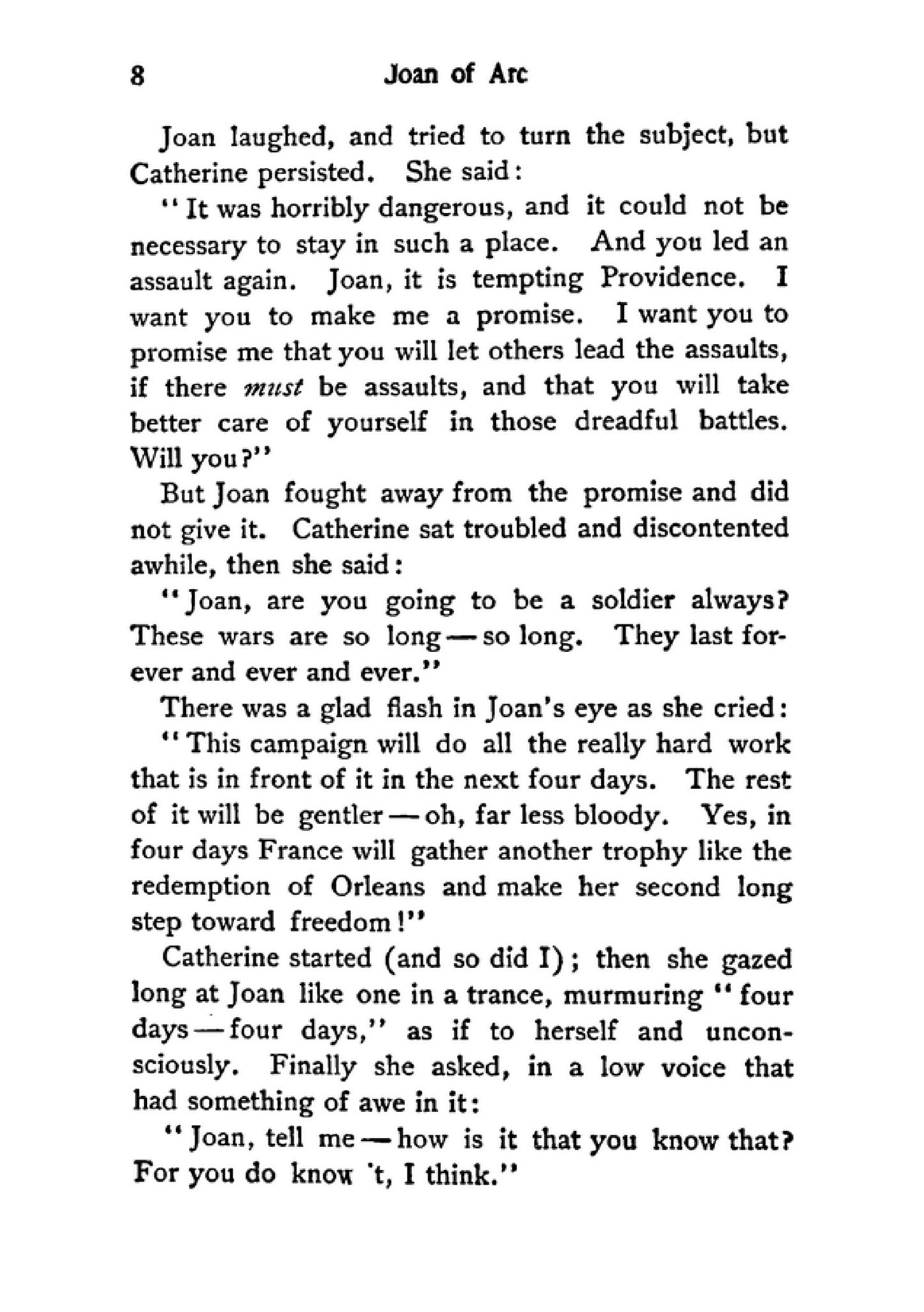 Personal Recollections of Joan Of Arc - Page 14