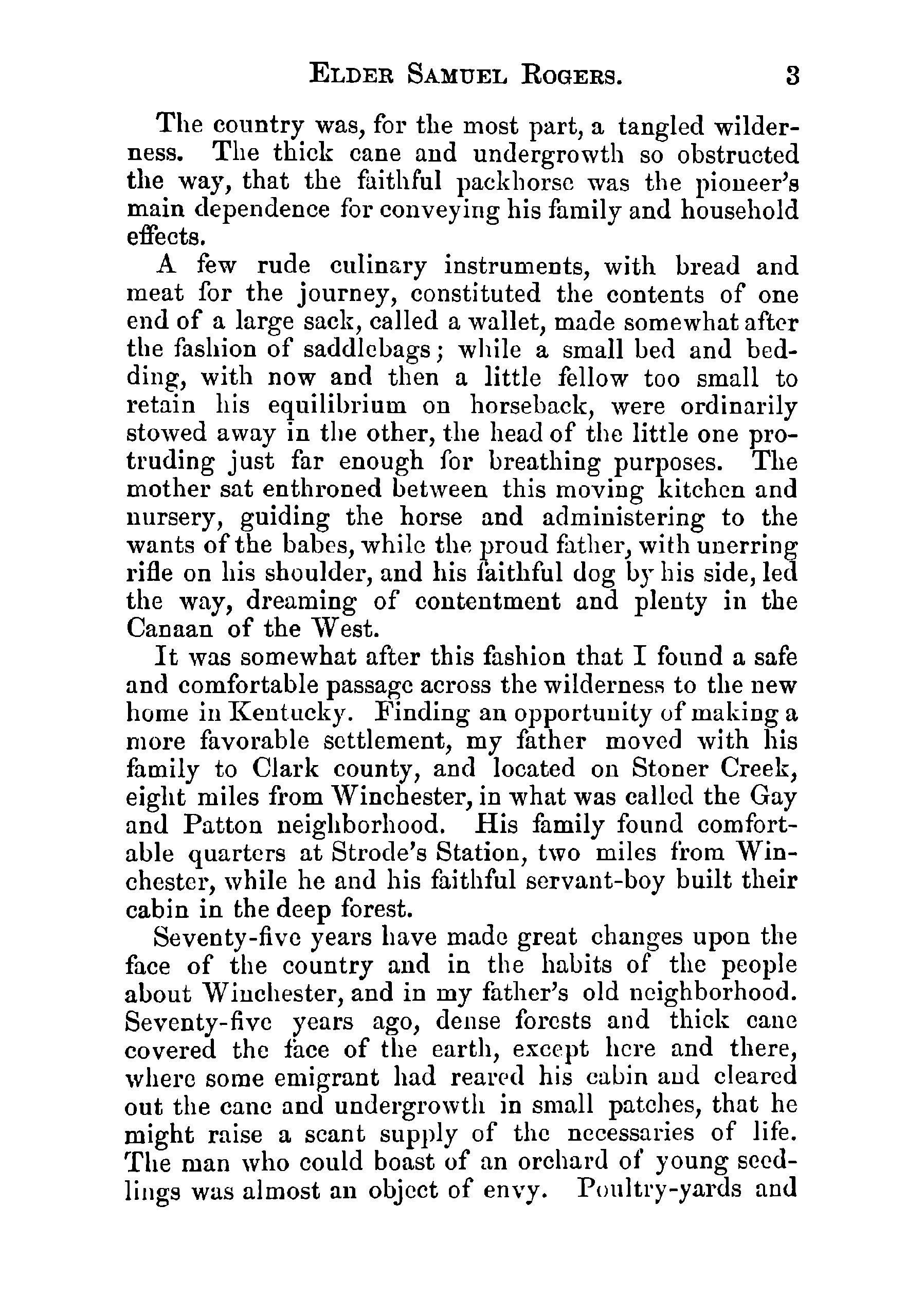 Autobiography of Elder Samuel Rogers - Page 15