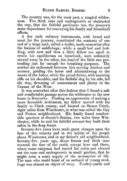 Autobiography of Elder Samuel Rogers - Page 15