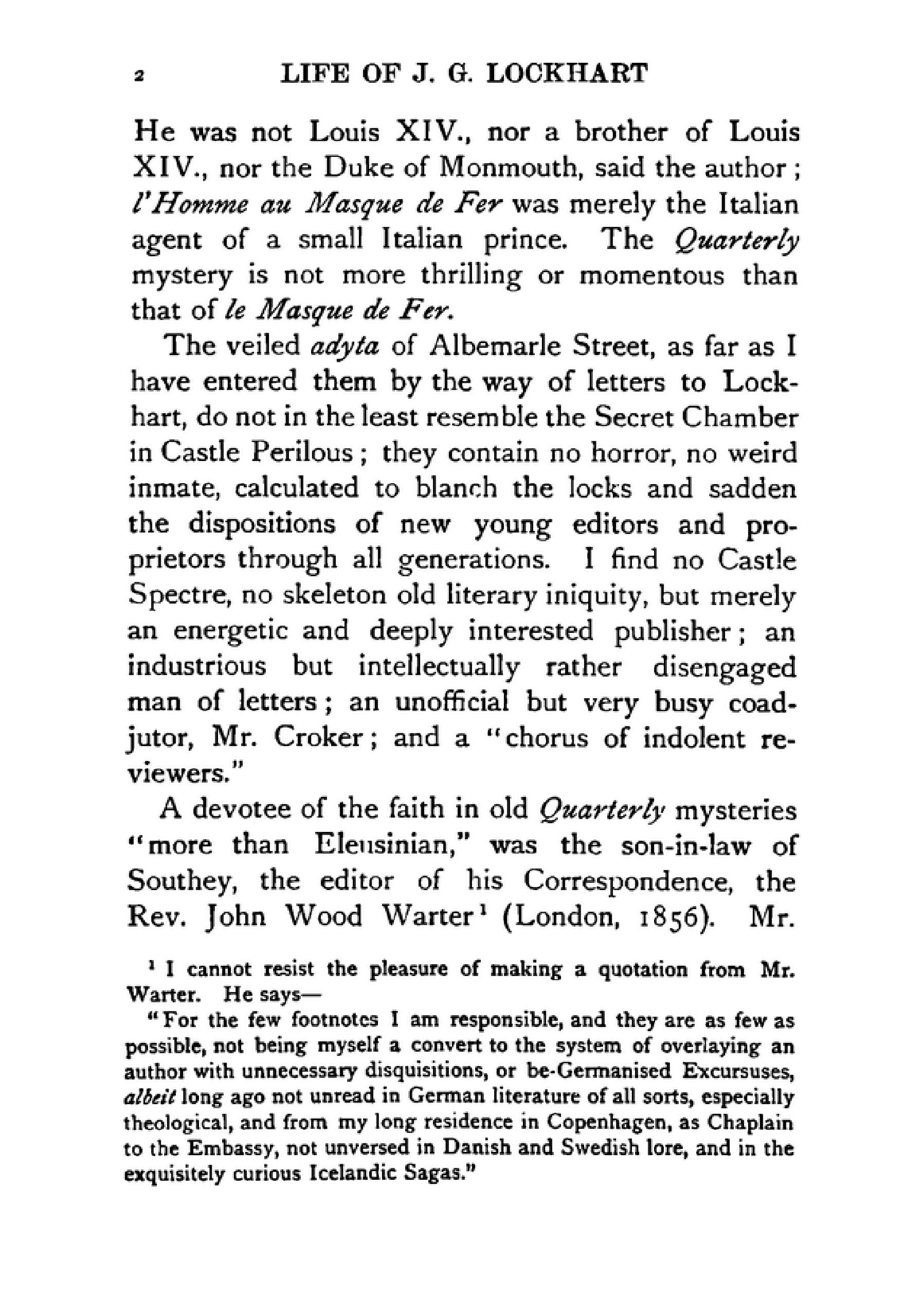 The Life and Letters of John Gibson Lockhart - Page 16