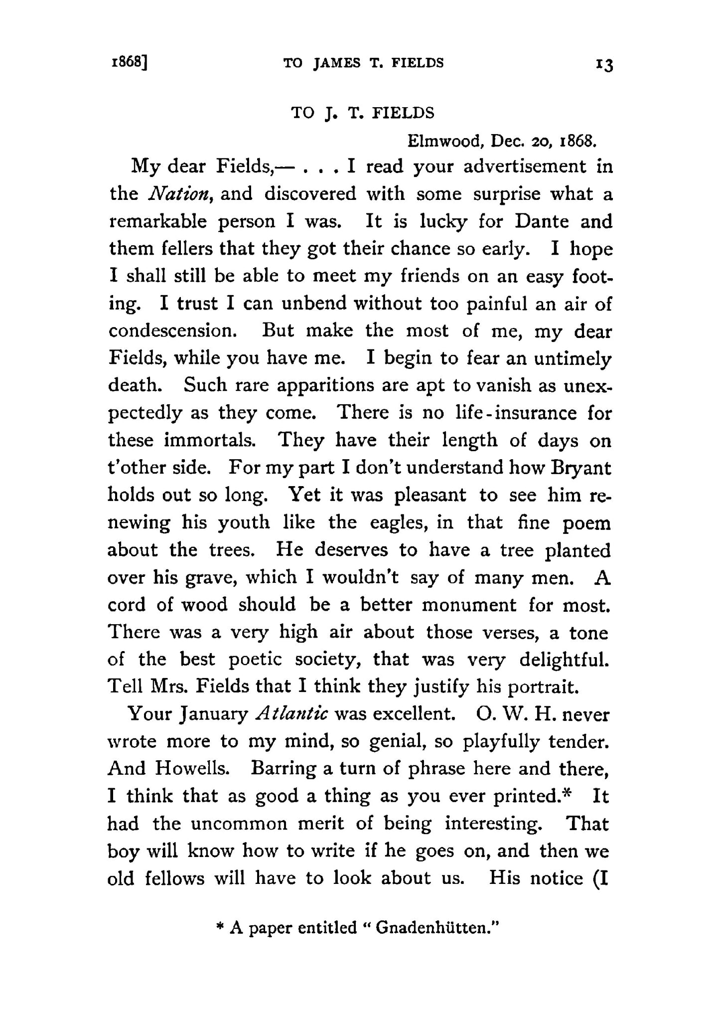 Letters of James Russell Lowell - Page 23