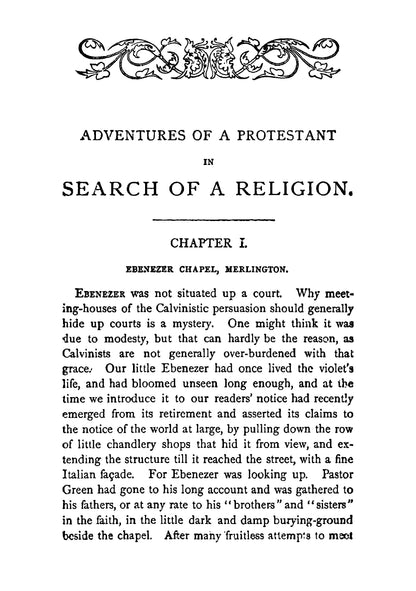 The Adventures of a Protestant in Search of a Religion - Page 17
