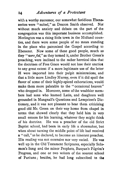 The Adventures of a Protestant in Search of a Religion - Page 18