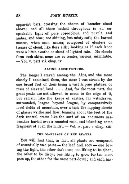 An Introduction to the Writings of John Ruskin - Page 68