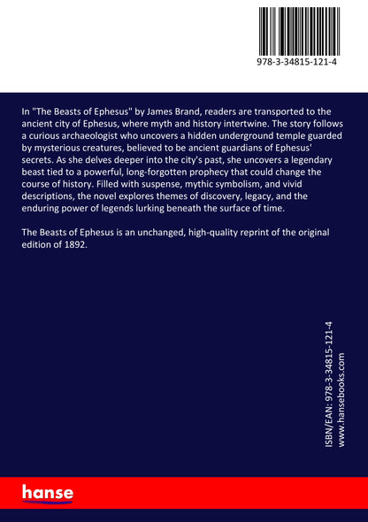 The Beasts of Ephesus - Back Cover