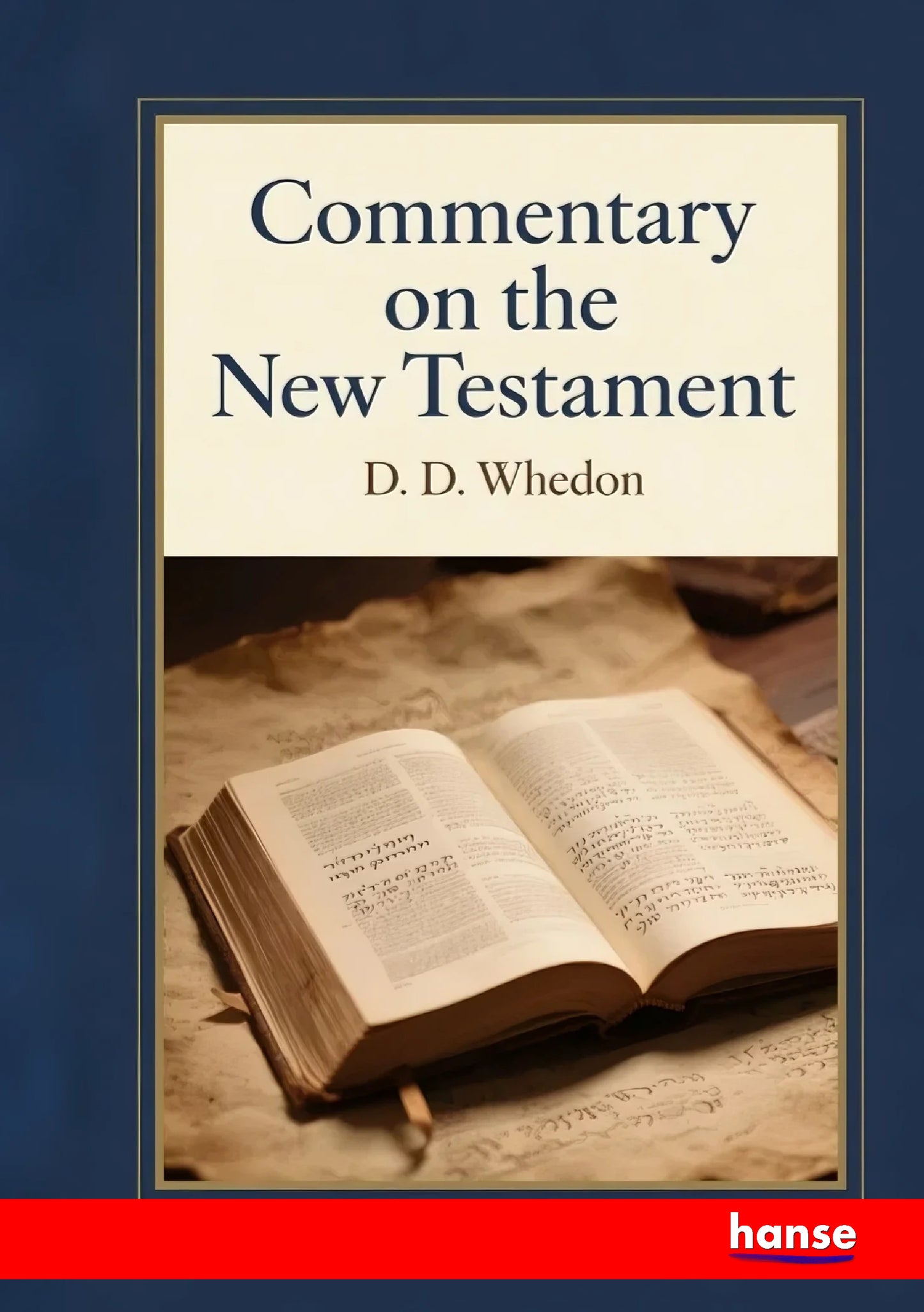 Commentary on the New Testament - Front Cover