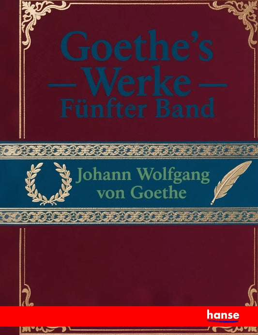 Goethe's Werke - Front Cover
