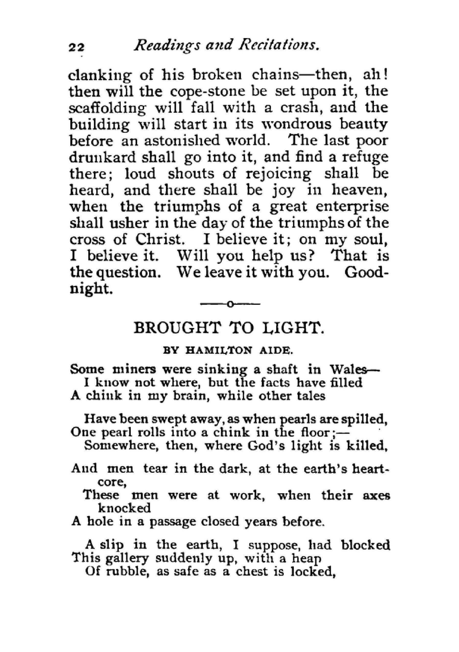 Readings and Recitations for Winter Evenings - Page 18