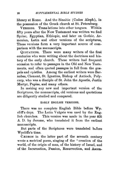 Supplemental Bible Studies - Page 22