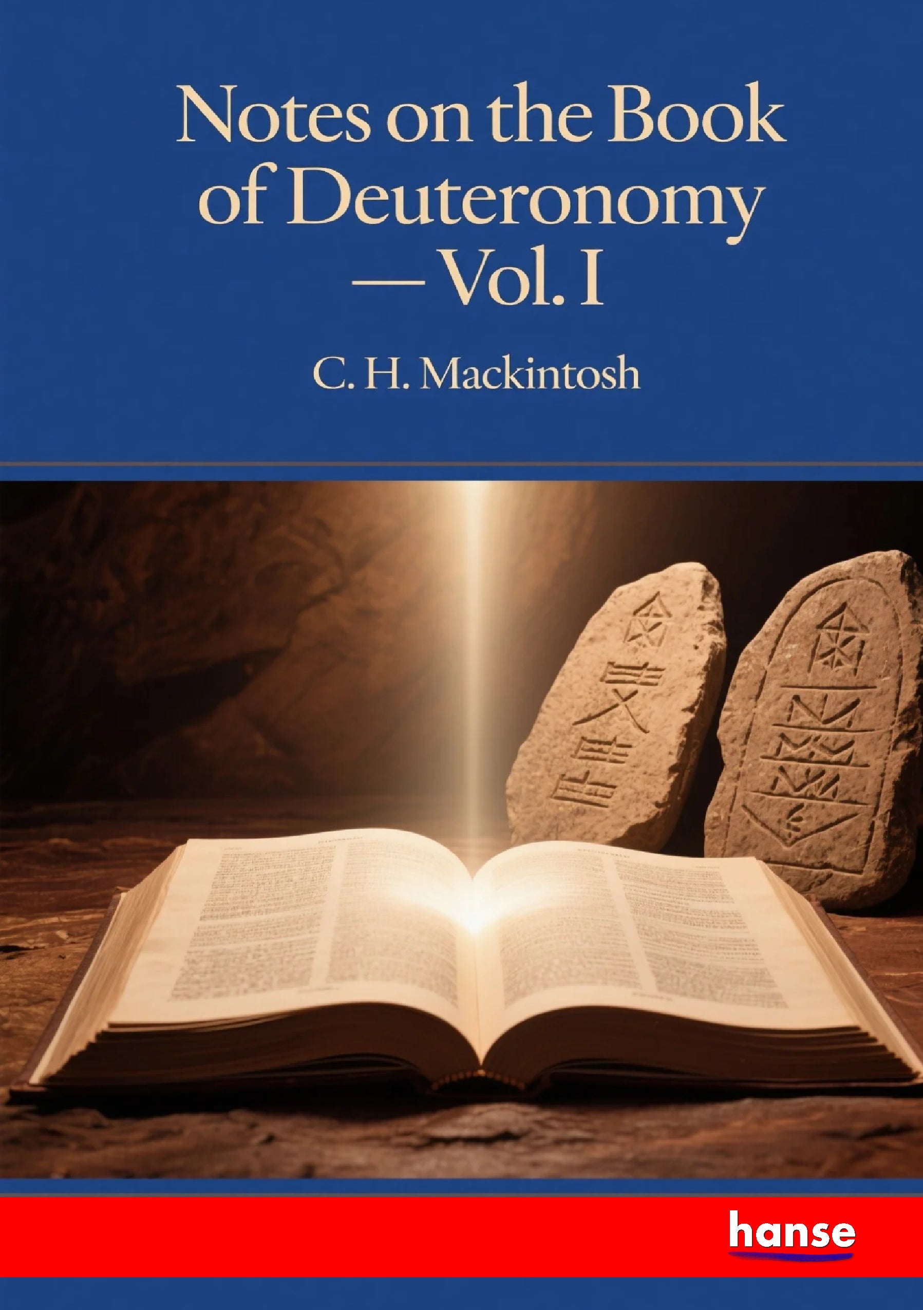 Notes on the Book of Deuteronomy - Front Cover