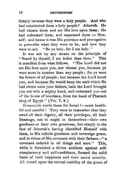 Notes on the Book of Deuteronomy - Page 20