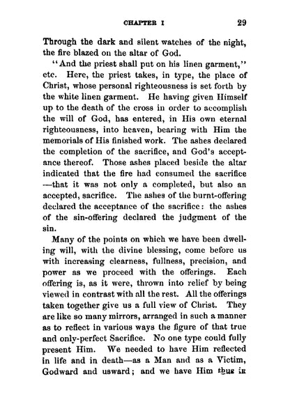 Notes on the Book of Leviticus - Page 51