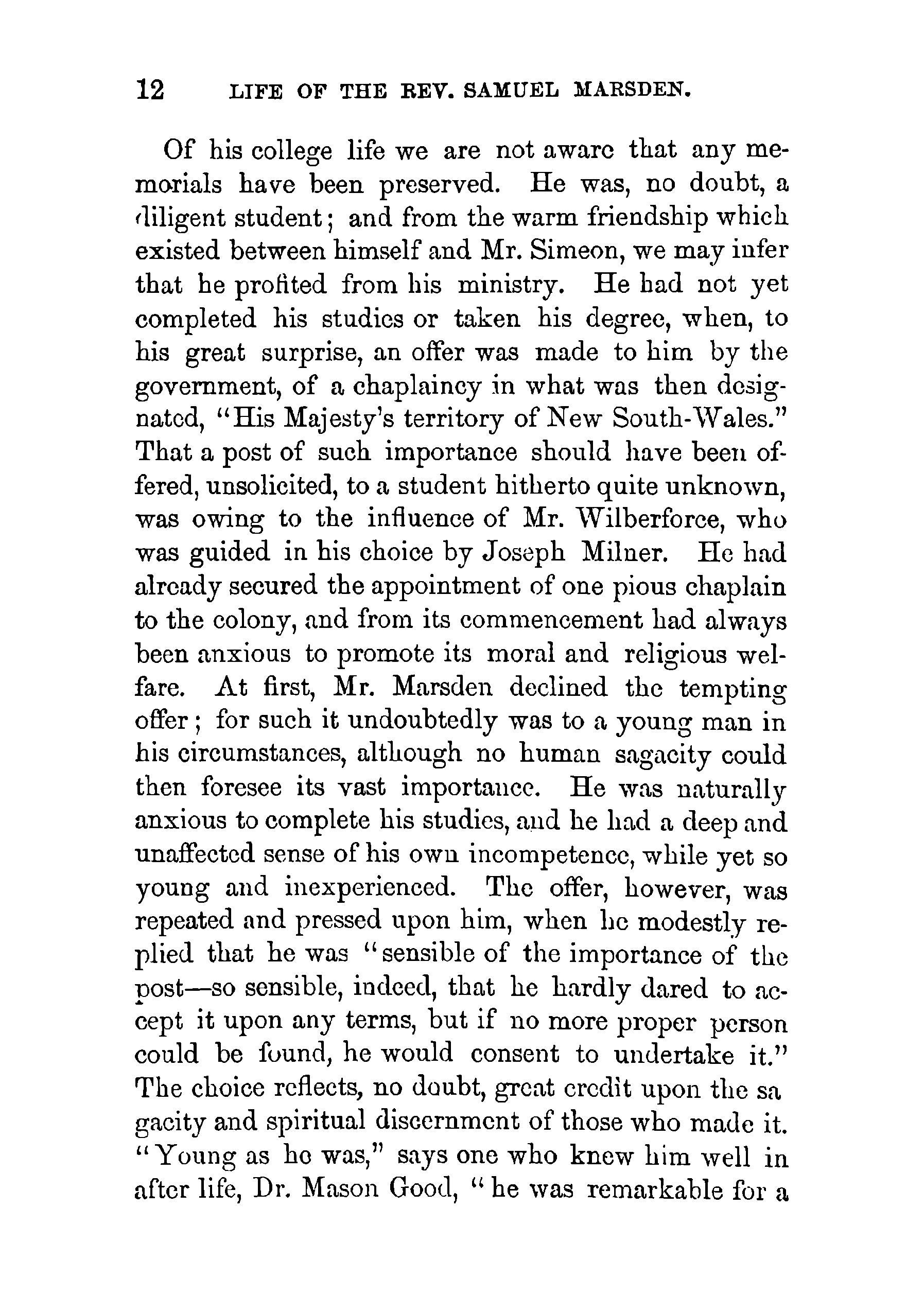 Memoirs of the Life and Labors of the Rev. Samuel Marsden - Page 16