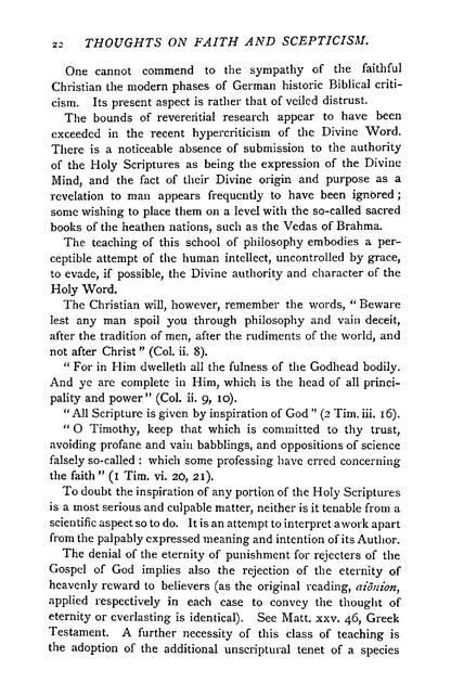 Thoughts on Faith and Scepticism - Page 30