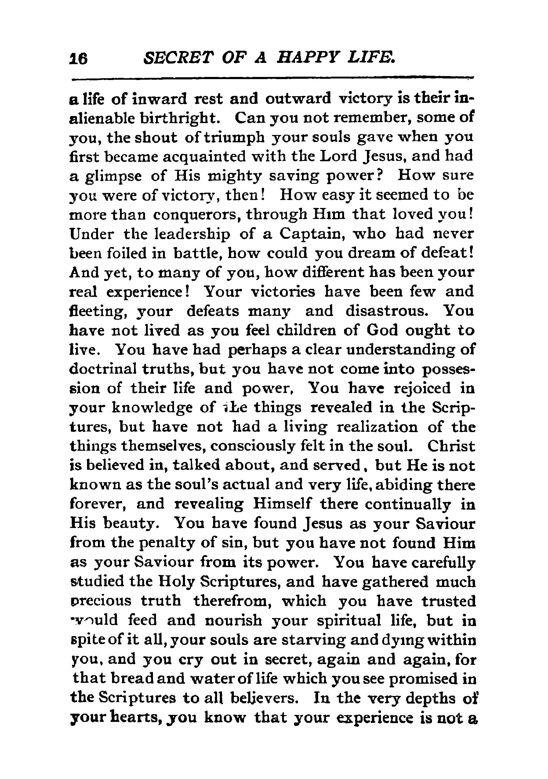 The Christian's Secret of a Happy Life - Page 18