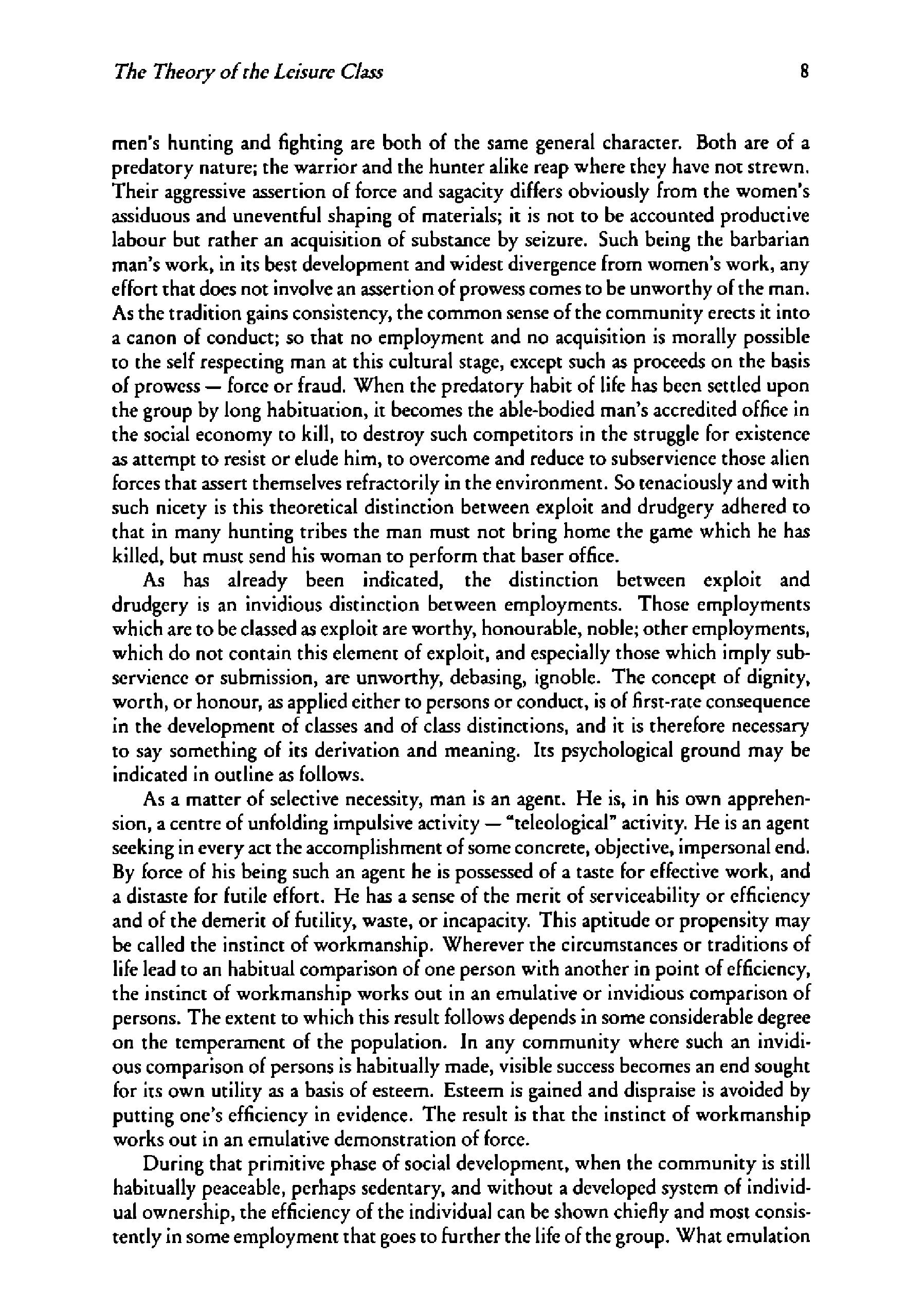 Theory of Leisure Class - Page 13