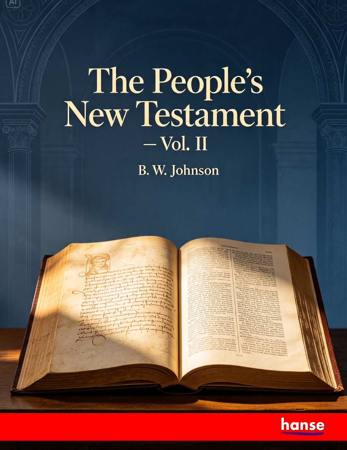 The People's New Testament - Front Cover