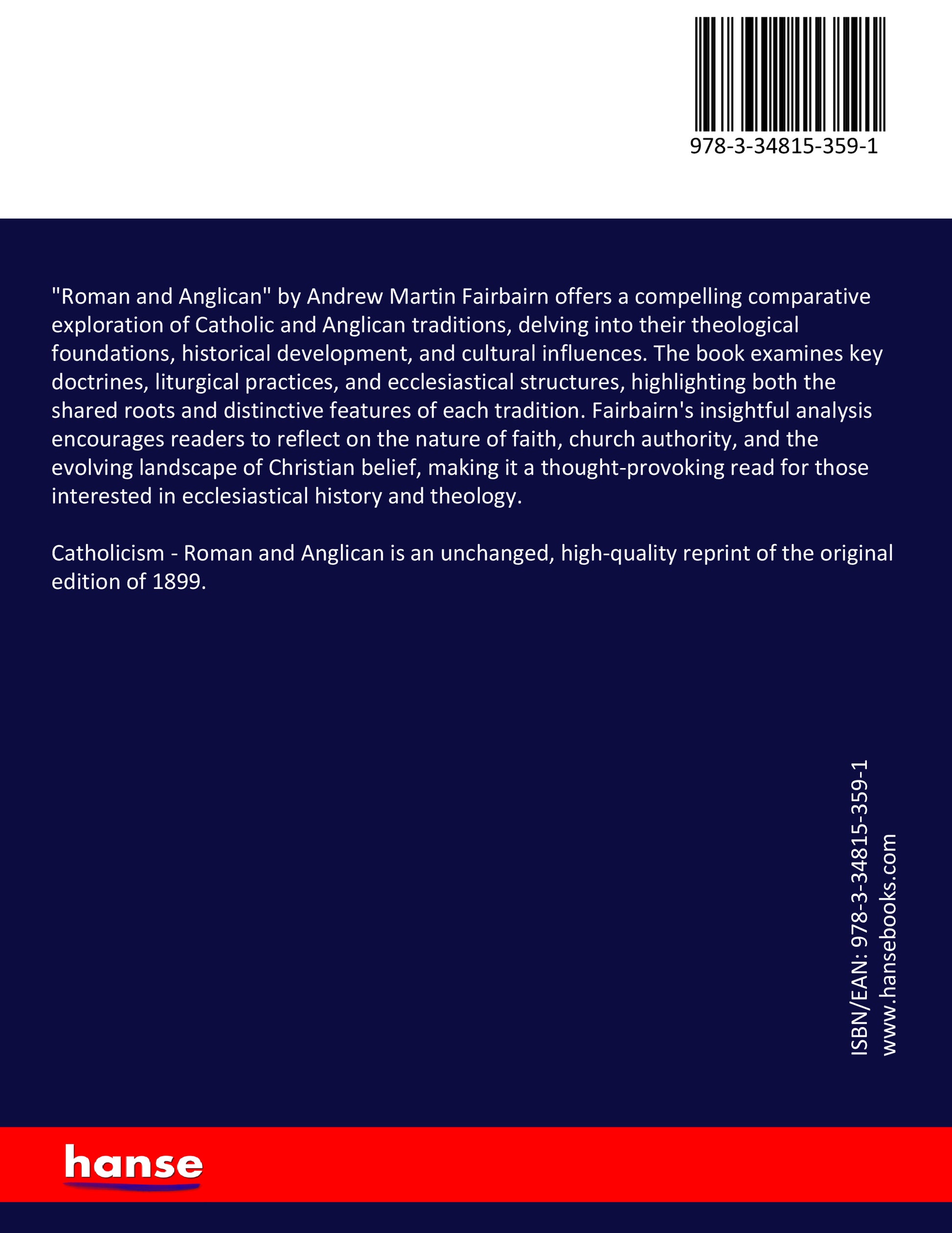 Catholicism - Back Cover