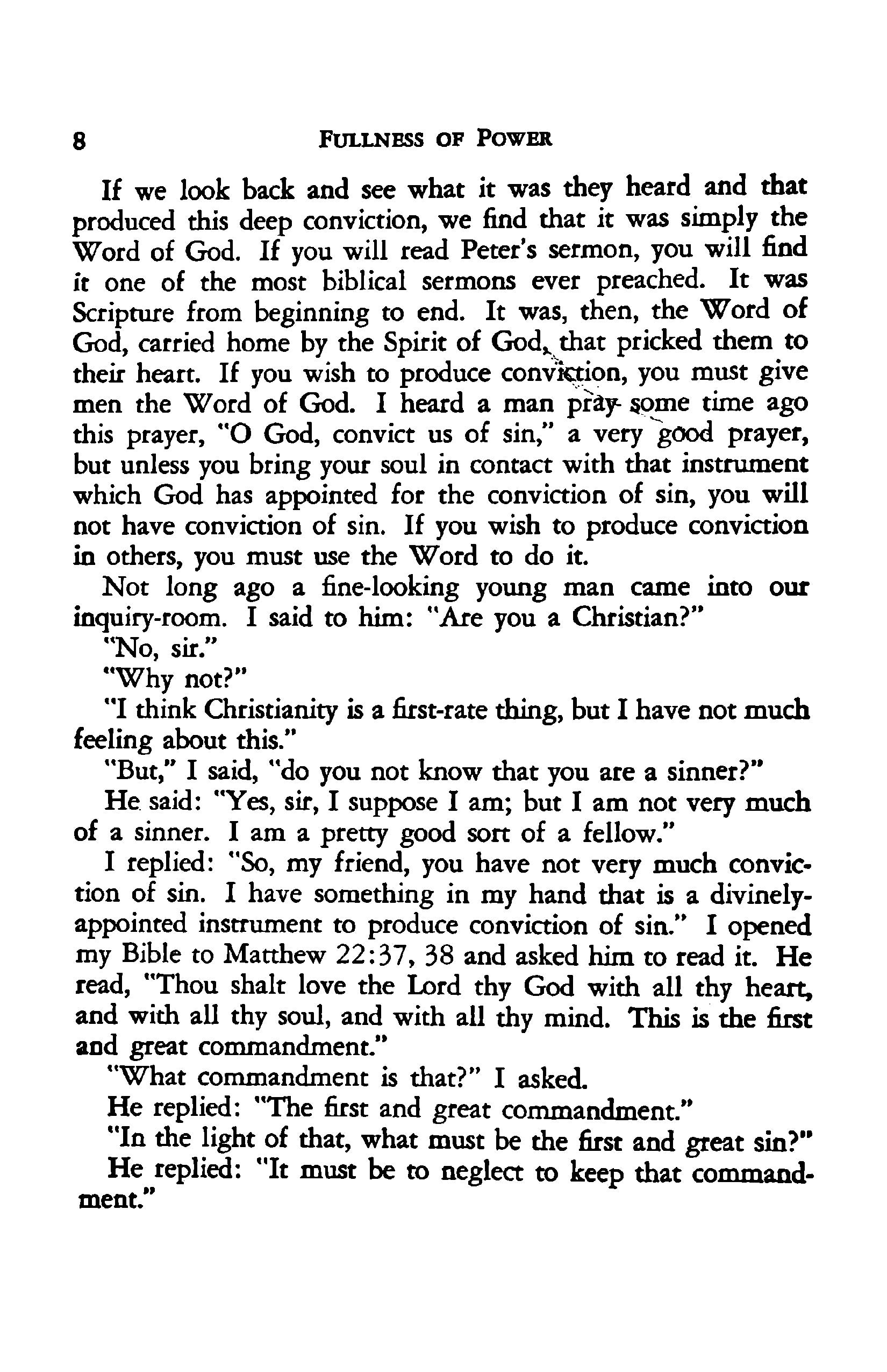 How to obtain Fullness of Power in Christian Life and Service - Page 12