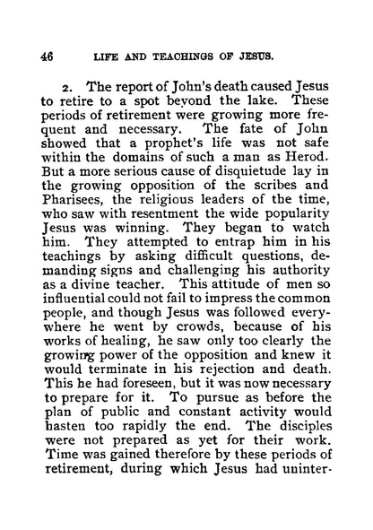 Life and Teachings of Jesus - Page 48