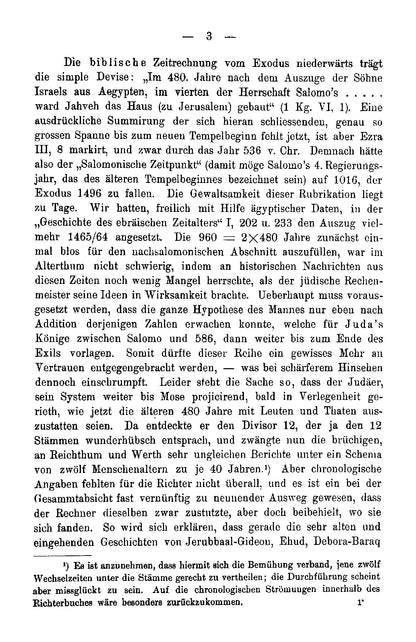 Die Chronologie der Geschichte Israels, Aegyptens, Babyloniens und Assyriens - Page 17