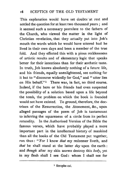 The Sceptics of the Old Testament - Page 34