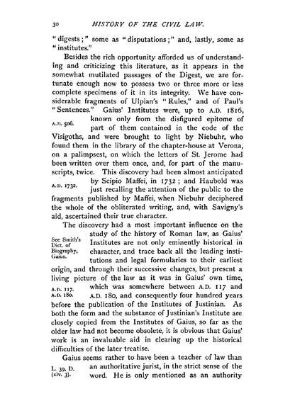 The History and Principles of the Civil Law of Rome - Page 48